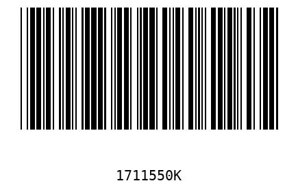 Barcode 1711550