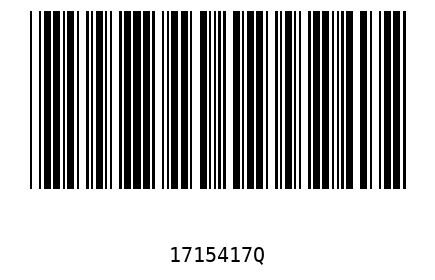 Barcode 1715417
