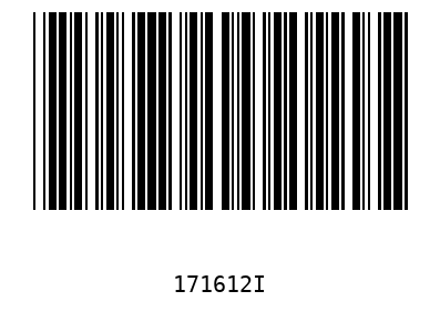 Barcode 171612