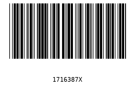 Barcode 1716387