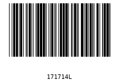 Bar code 171714