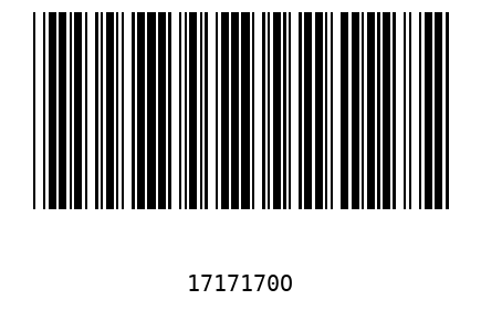 Barcode 1717170