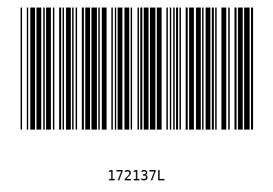 Barcode 172137
