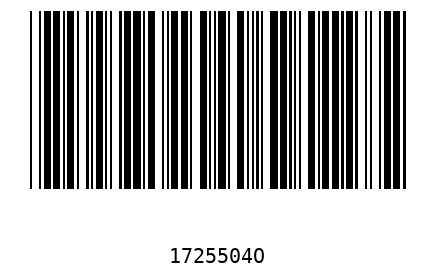 Barcode 1725504