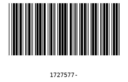 Barcode 1727577