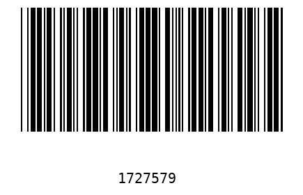 Barcode 1727579