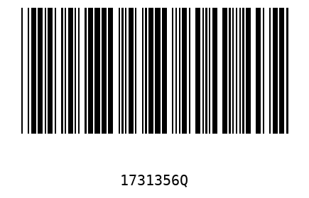 Barcode 1731356