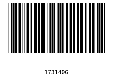 Bar code 173140