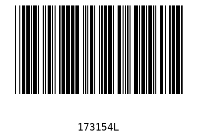 Bar code 173154