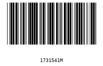 Barra Código 1731541