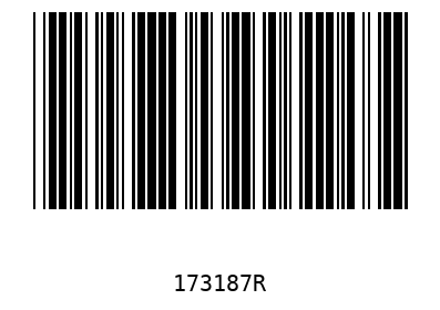 Bar code 173187