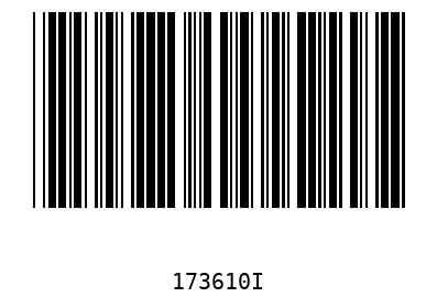 Barcode 173610