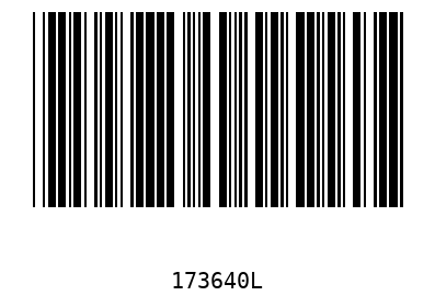 Barcode 173640