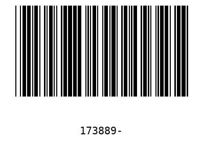 Barra Código 173889