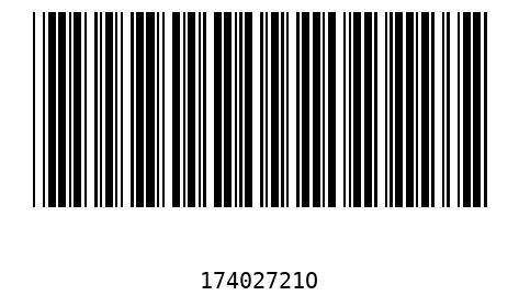Barcode 17402721