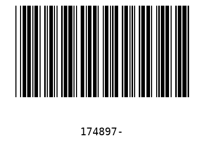Bar code 174897
