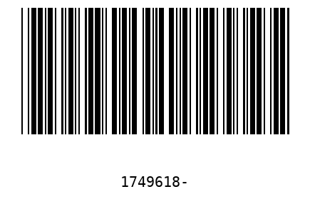 Barra Código 1749618