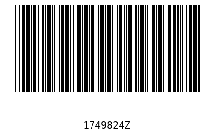 Barcode 1749824