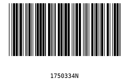 Barra Código 1750334