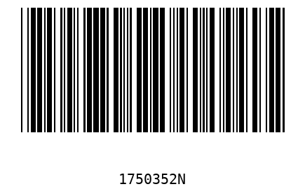 Barra Código 1750352