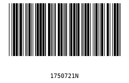 Barra Código 1750721