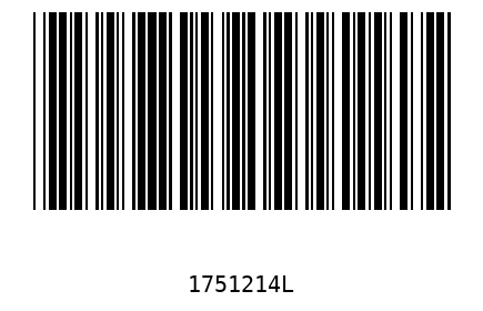 Bar code 1751214