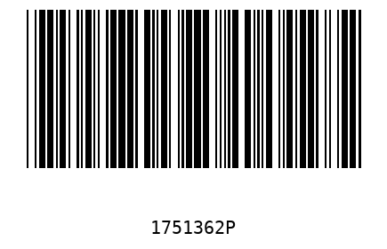 Bar code 1751362