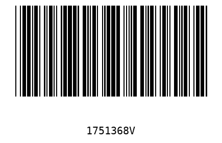 Bar code 1751368