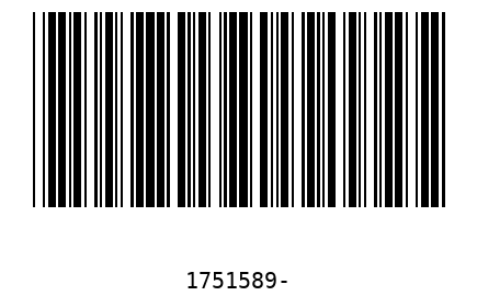 Barra Código 1751589