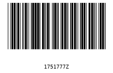 Barcode 1751777