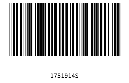 Bar code 1751914