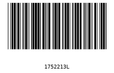 Bar code 1752213