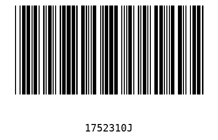 Barra Código 1752310