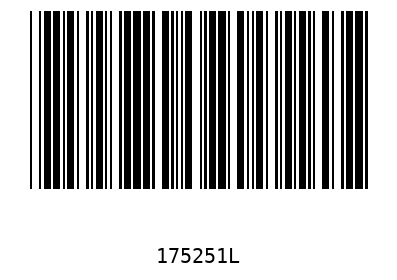 Bar code 175251