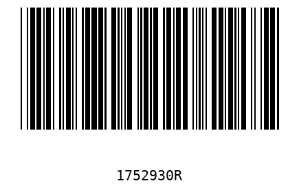 Barcode 1752930