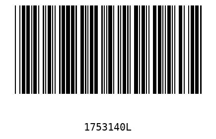 Barcode 1753140