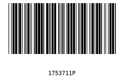 Barcode 1753711