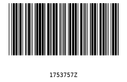 Barcode 1753757