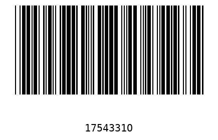 Barcode 1754331