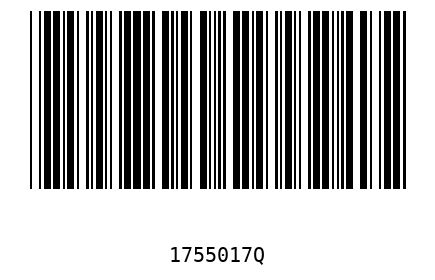 Barcode 1755017