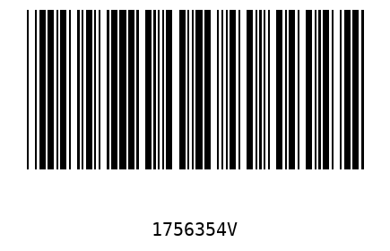 Barra Código 1756354