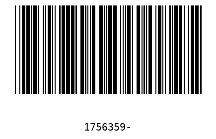 Barcode 1756359