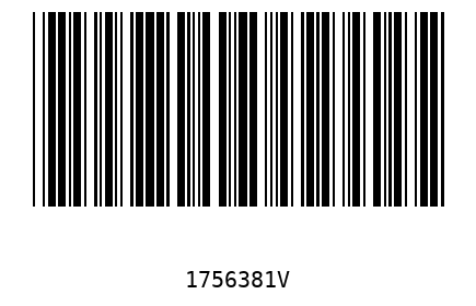 Barcode 1756381