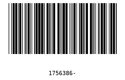 Barcode 1756386
