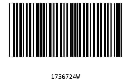 Barcode 1756724