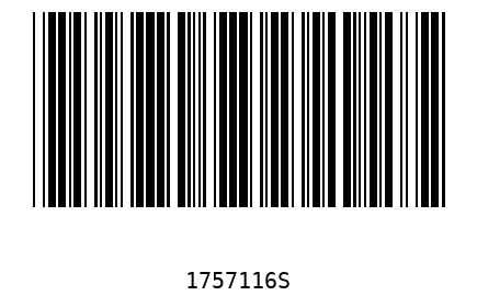 Bar code 1757116
