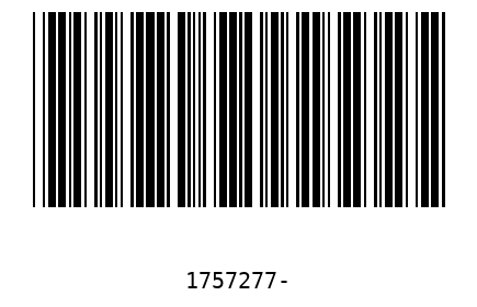 Barra Código 1757277