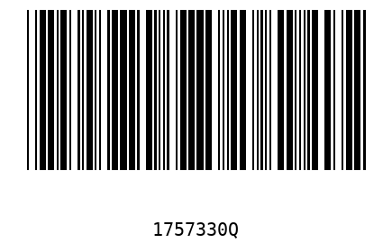 Bar code 1757330