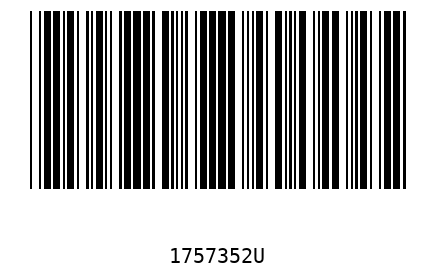 Bar code 1757352