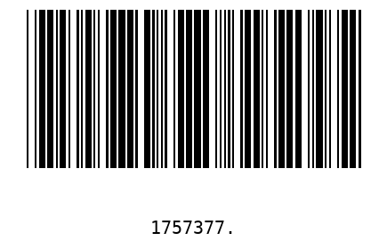 Barra Código 1757377